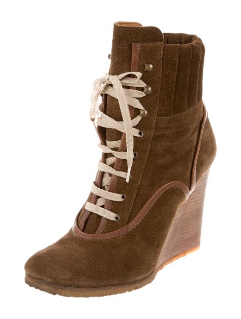 chloé perfume boots|chloe wedge boots us open.